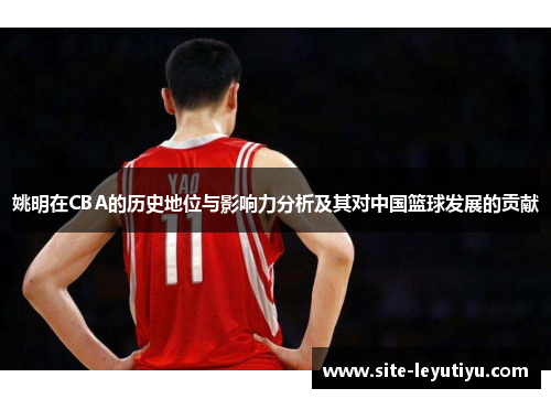 姚明在CBA的历史地位与影响力分析及其对中国篮球发展的贡献